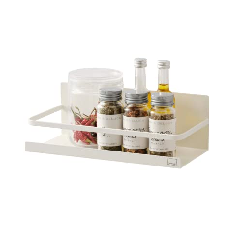 Yamazaki Home Magnetic Spice Storage Rack Organizer For Fridge - Steel